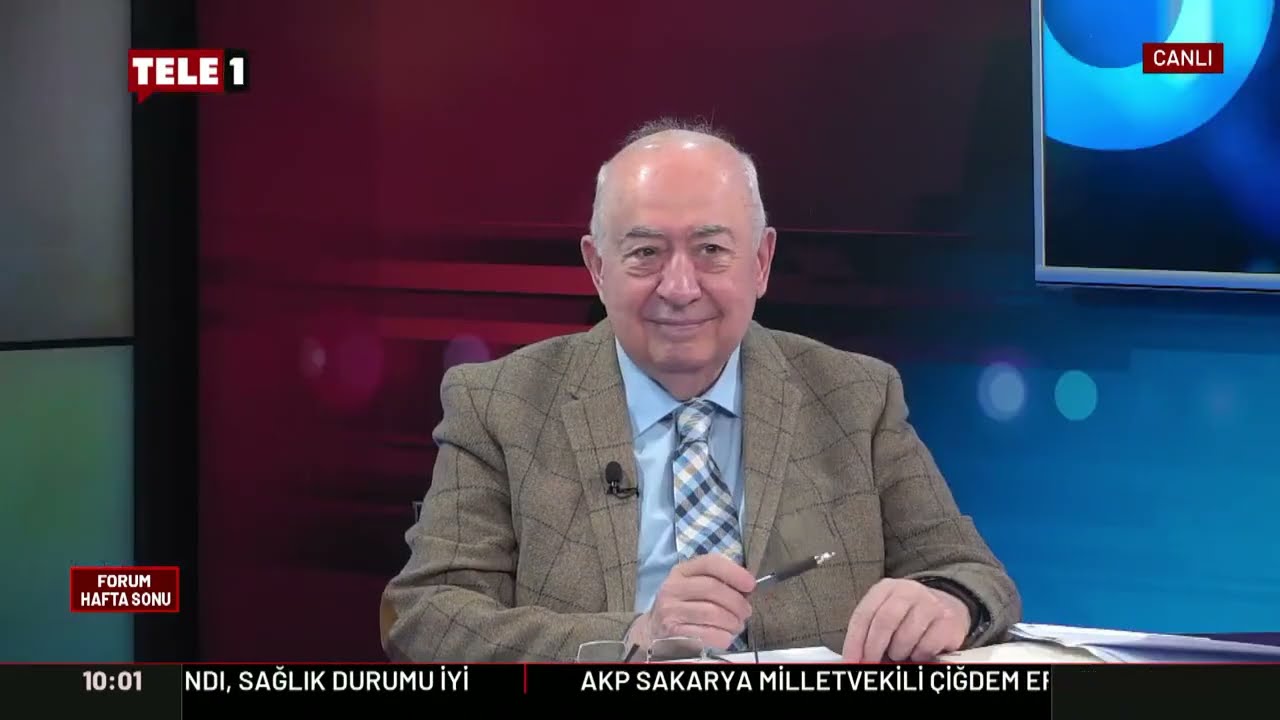 Tınaz Titiz TELE1 Forum Hafta Sonu Programının Konuğu